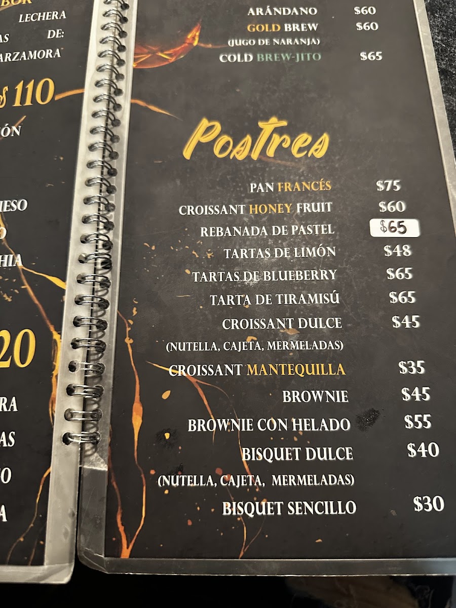 Mi Bendito Café Av Texcoco Menu - Image 2